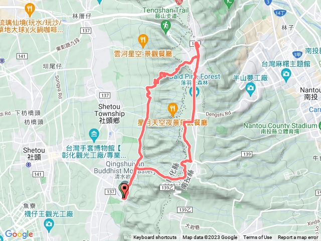 鳳鳴路上山湖步道下