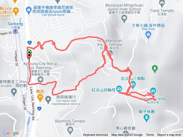 曲水福德宮上紅淡山莊