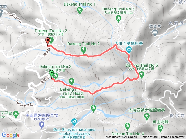 3號步道上2號步道下
