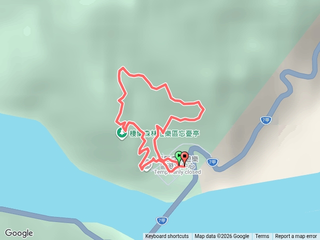 宜蘭大同棲蘭山莊小泰山步道O型