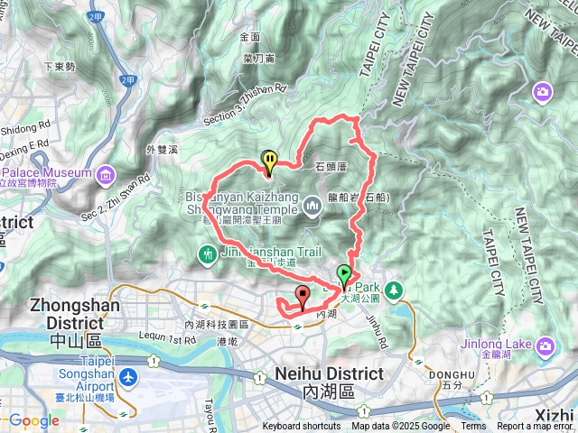 內湖15連峰雙心縱走finna