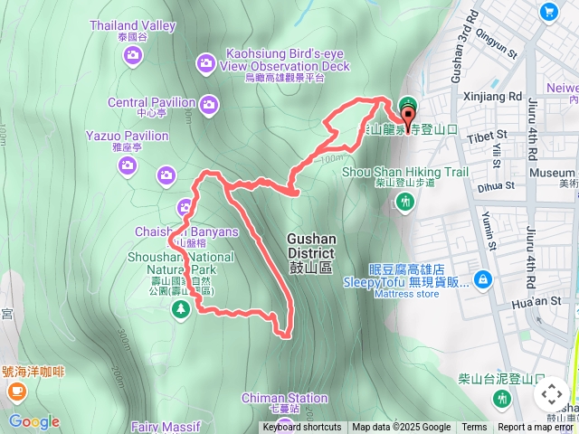 柴山（壽山）小O繞第3刷-小百岳編號：77