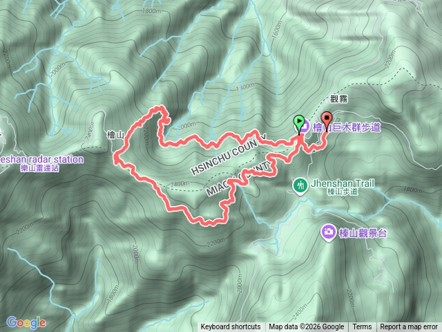 檜山巨木森林步道預覽圖