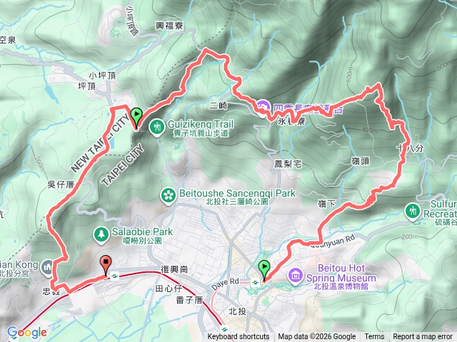 中忠縱走（中正山到忠義山，沿途撿基石）預覽圖