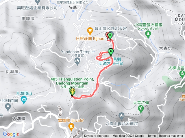 北天宮往大棟山405高地