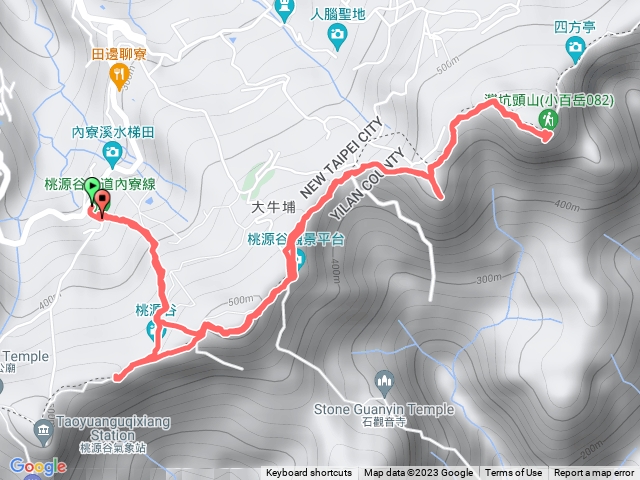 內寮線-桃源谷-灣坑頭山
