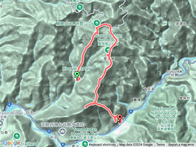 10/19《※屋東縱走》東卯溪瀑布/屋我尾山/凱力山/東卯山/北松鶴山預覽圖