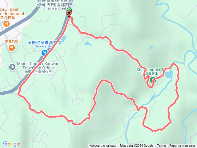 山塘背登山步道O繞預覽圖