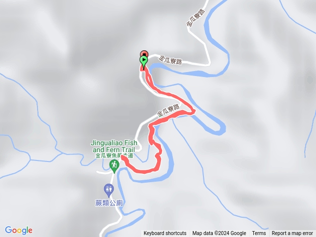 金瓜寮溪魚蕨步道