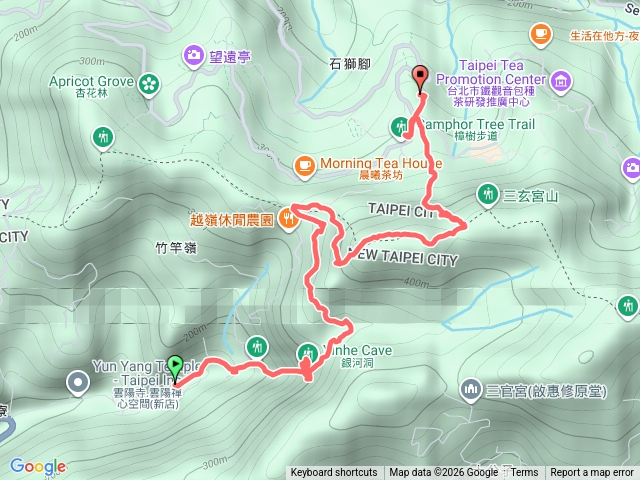 銀河洞鵝角格山貓空