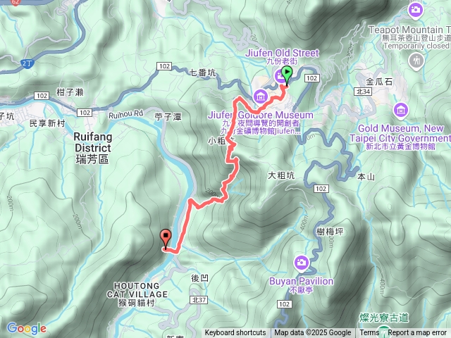 猴硐小粗坑古道（九份-猴硐）