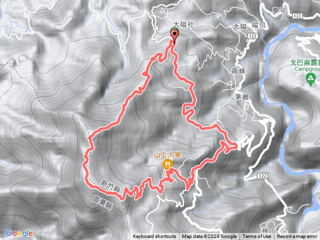 鵝公髻山O型