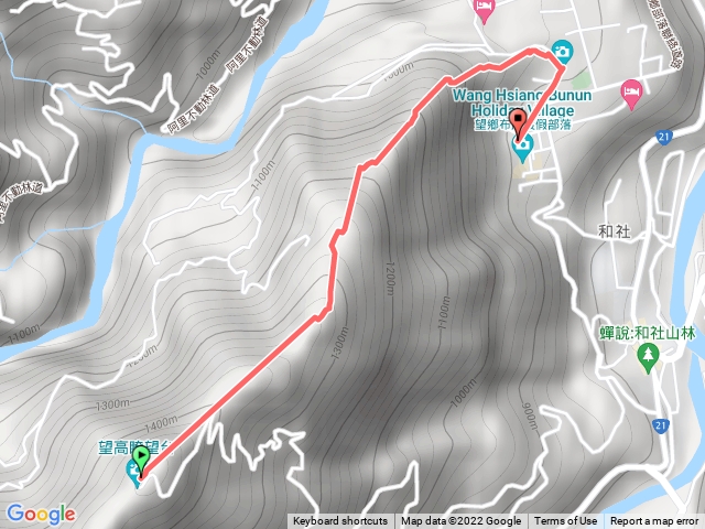 獵人古道登山口至望高寮