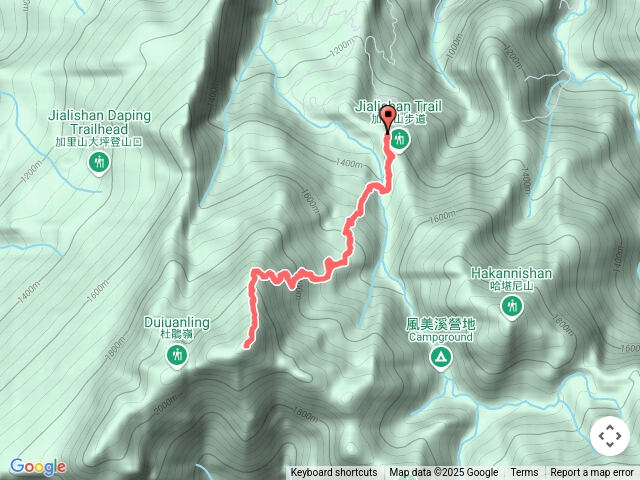 苗栗－臺灣百大必訪步道加里山登山步道202505170907