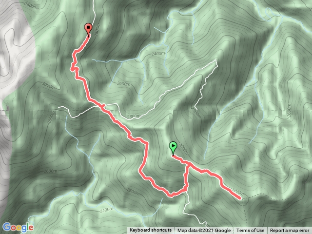 【閂山鈴鳴】D2 人待山-鈴鳴山-23.5k營地