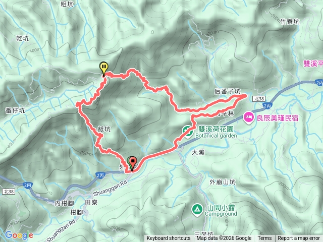 紙坑古道、億山煤礦丶平湖東步道、後番子坑古道、武山煤礦、武山焦炭窯、東內平林山、平水O型預覽圖