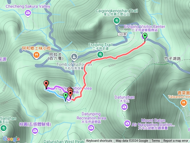 二子山東西峰