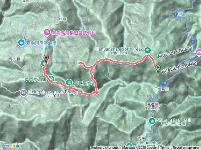 合歡北峰西峰下華岡預覽圖