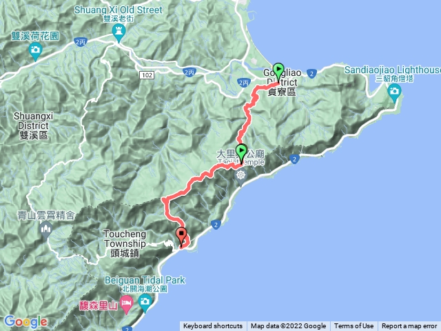 福隆-草嶺古道-大溪