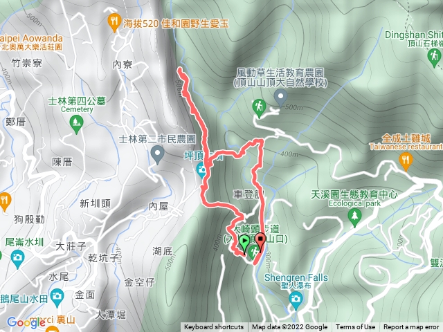 20220918大崎頂步道 坪頂古圳