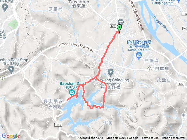 新竹寶山水庫環湖步道1101225