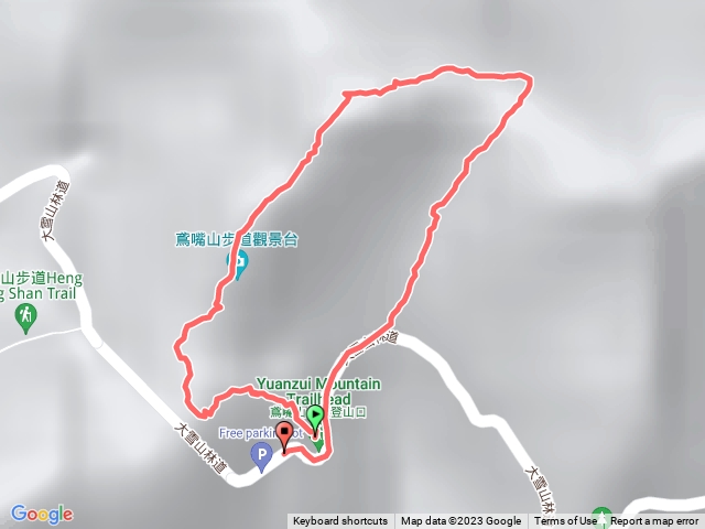 鳶嘴山O型路