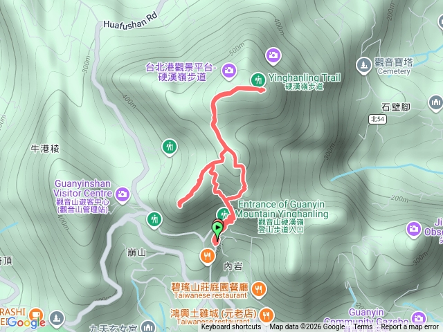 硬漢嶺步道O繞（寒流預覽圖