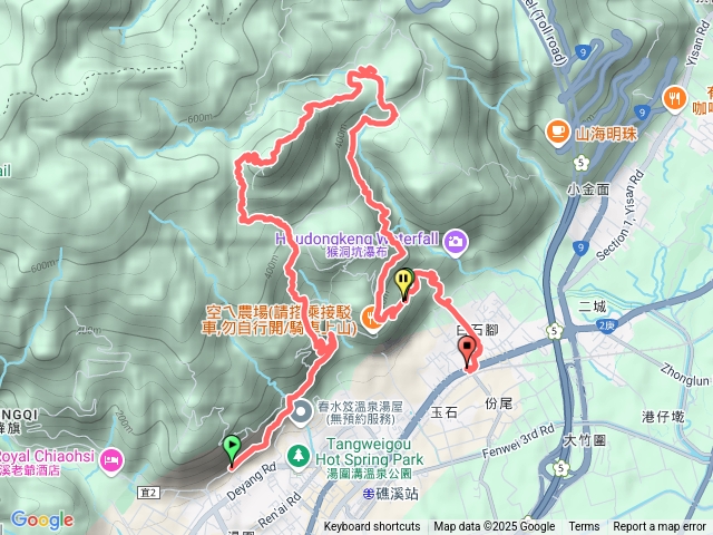 礁溪→鵲子山→跑馬古道