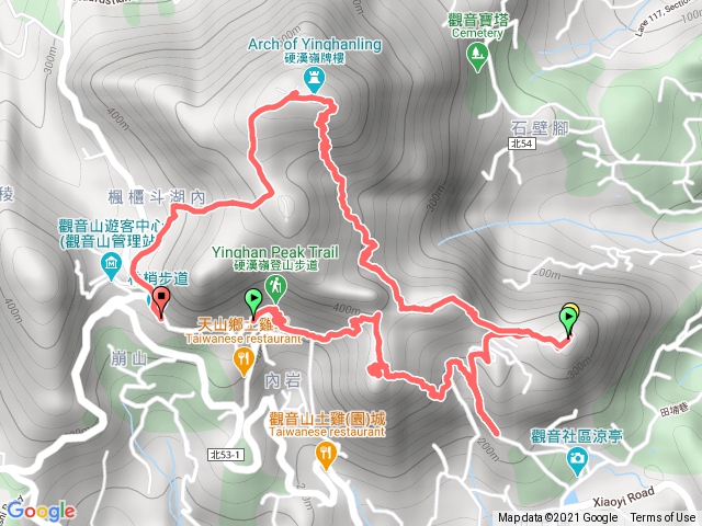 凌雲禪寺占山至硬漢嶺