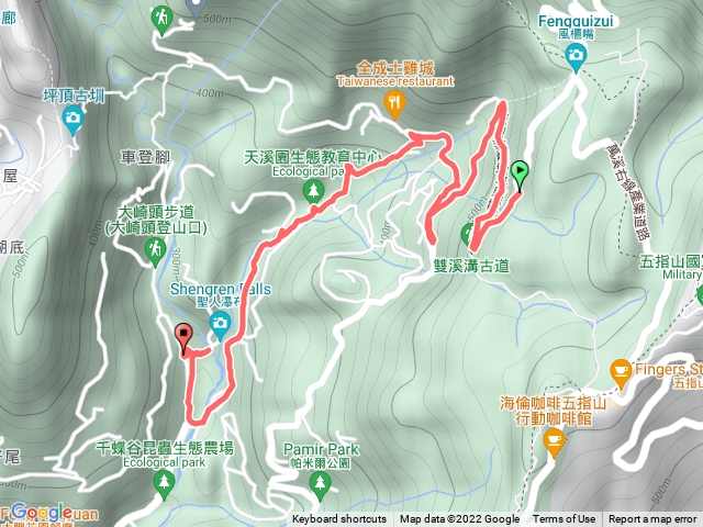 大縱走4號線-下山