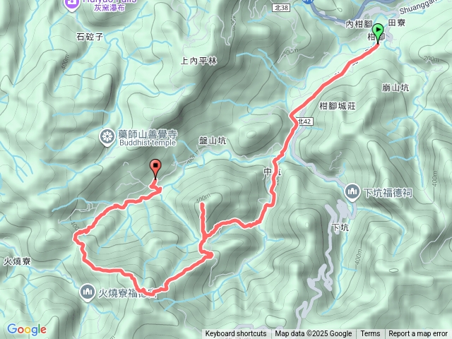 2025-09-30威惠廟中坑古道中坑西山坊山坑山過後火坪古道下內盤山站搭F812回雙溪