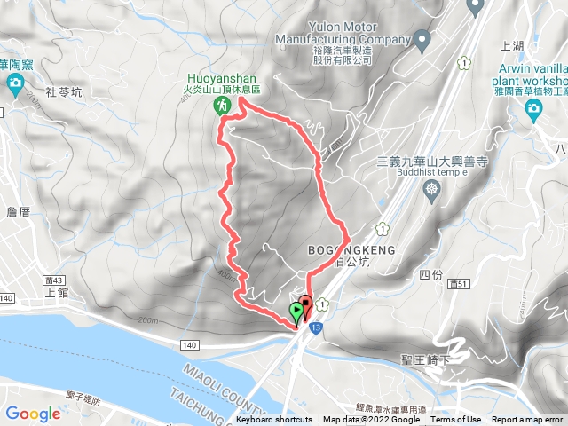 20220306火炎山北鞍古道O走