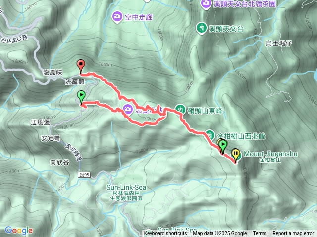 忘憂森林、金柑樹山
