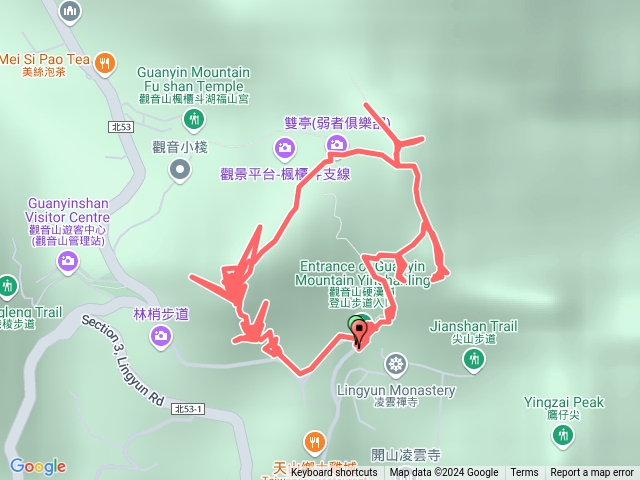 113.12.28小鷹尖-關山嶺-五八山-凌雲尖-龍女岩之旅預覽圖