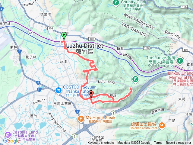 (五羊縱走)五酒桶山-營盤坑古道-南崁山-羊稠坑步道