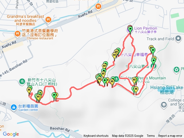 2025.12.30.初階輕鬆版.新竹市小百岳26十八尖山東西峰朝聖之路縱走預覽圖