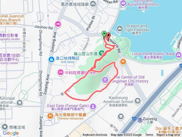 龜山步道看蓮池潭預覽圖