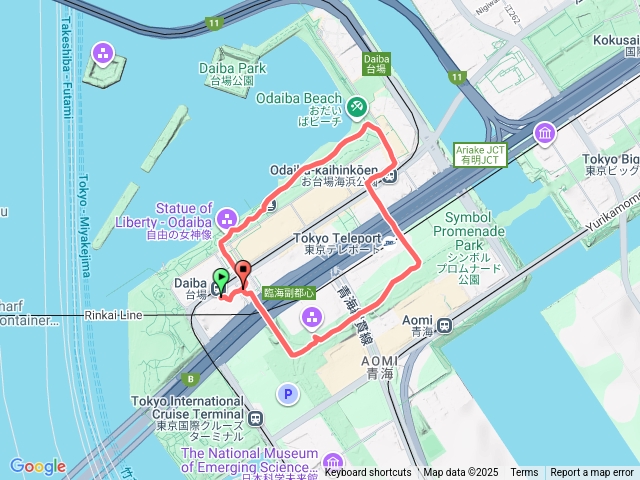 台場海濱公園Quemoy東京