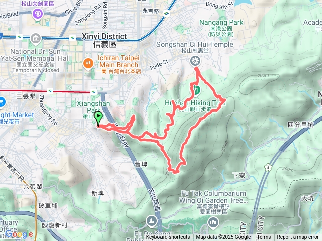 四獸山-慈惠堂-九五南港群峯