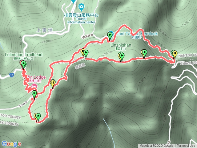 鹿林山麟趾山O形
