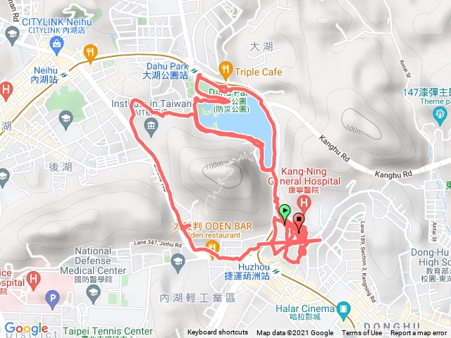 1100912大湖公園步道 金湖路