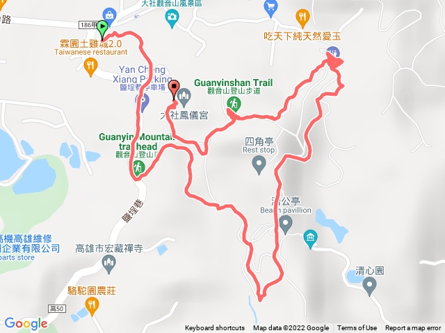 觀音山大覺寺上鳳儀宮下