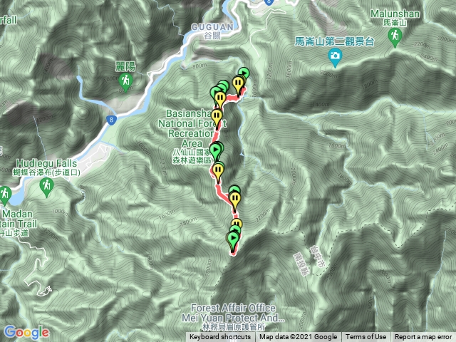 八仙山、佳保台（川澤拉麵登山隊）