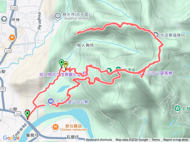 三進三出三汀山預覽圖