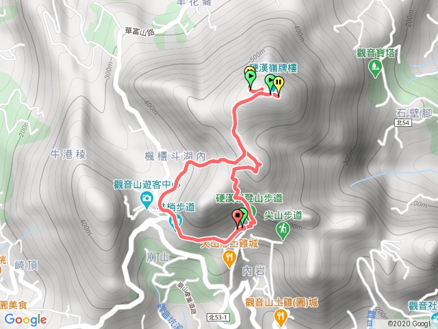 硬漢嶺登山步道