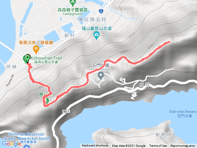 小百岳集起來溪洲山步道(福山巖登山步道)202140271723