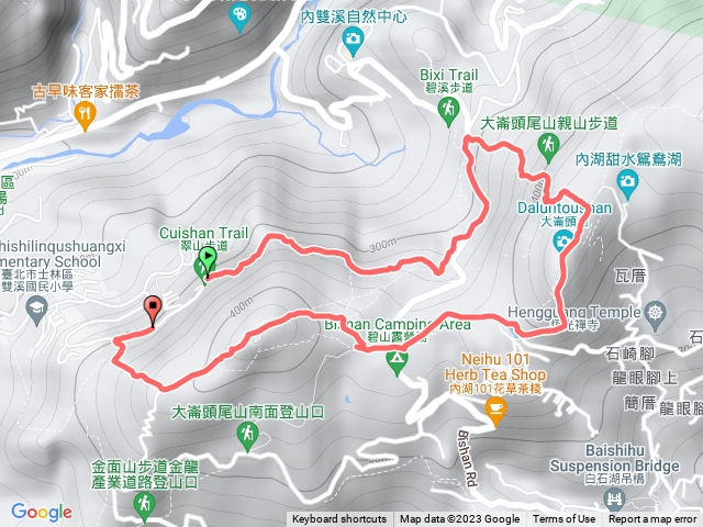 翠山、大崙頭尾山⛰️