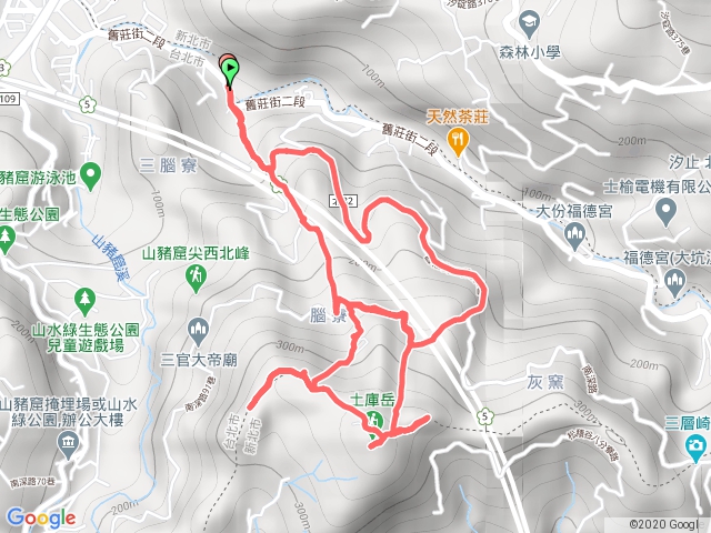 土庫岳、土庫岳東峰、山豬窟尖西南峰O型縱走