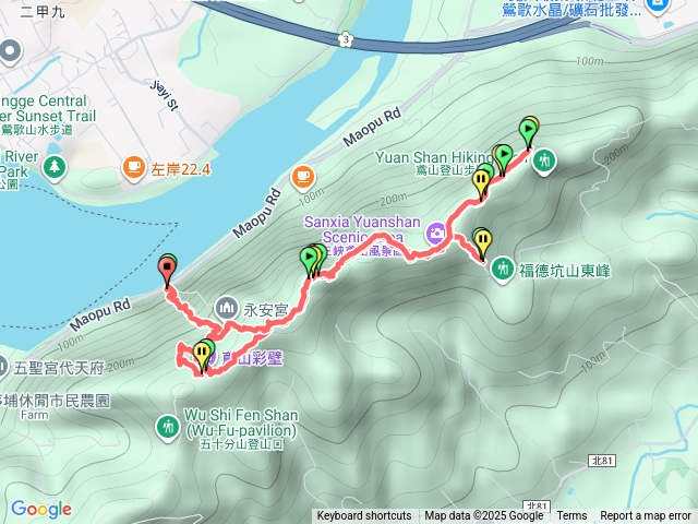 鳶山、七彩壁（避開狗狗版）