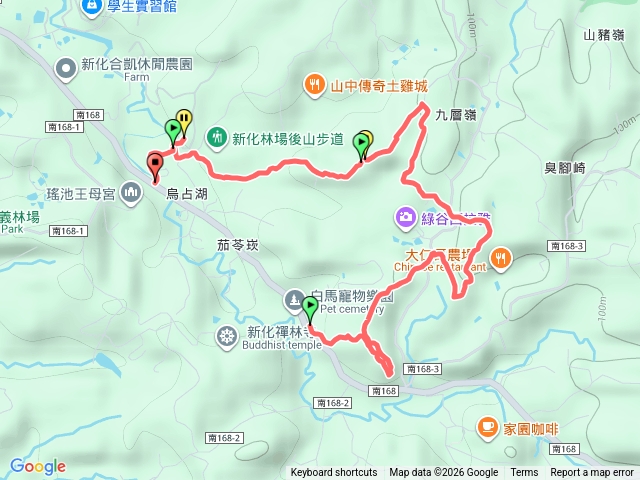 新化中興林場後山步道群